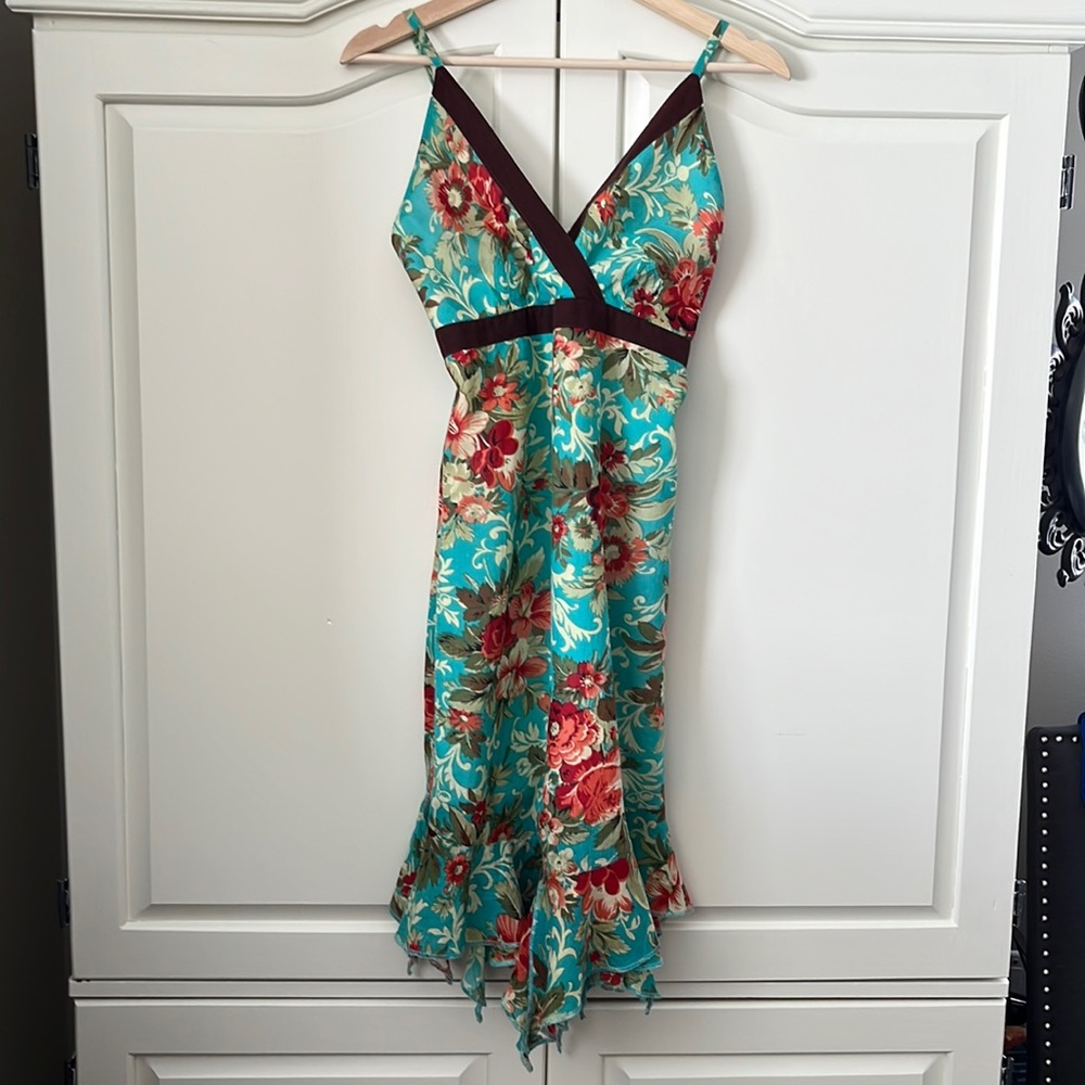 Unbranded cotton teal dress